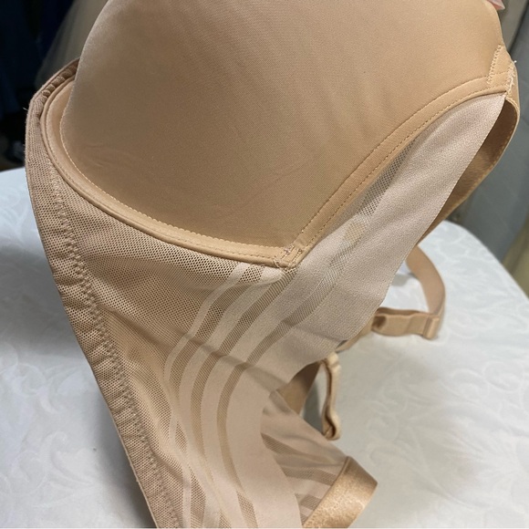 Felina Paramour Marvelous Side Smoothing T Shirt Bra 38D Nude Cream Great Cond - Picture 10 of 10
